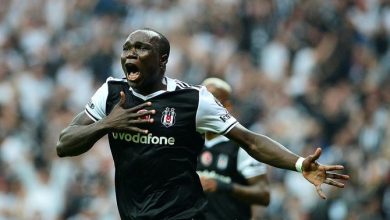 Aboubakar düşüşte