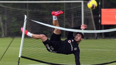 Beşiktaş ayak tenisi oynadı