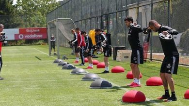 Beşiktaş’ta antrenmanlar sürüyor