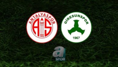 Antalyaspor – Giresunspor | CANLI (Antalyaspor – Giresunspor maçı canlı anlatım)