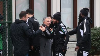 Beşiktaş’ta antrenmanı başkan Ahmet Nur Çebi izledi!