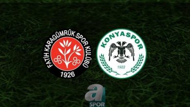 Fatih Karagümrük-Konyaspor canlı anlatım (Fatih Karagümrük-Konyaspor CANLI İZLE)