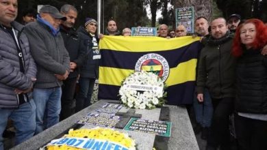 Fenerbahçe Lefter Küçükandonyadis’i kabri başında andı