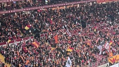 Galatasaray taraftarından Antalyaspor maçı öncesi görsel şov!