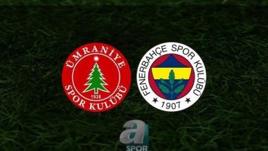 Ümraniyespor – Fenerbahçe maçı canlı anlatım (Fenerbahçe maçı canlı izle)